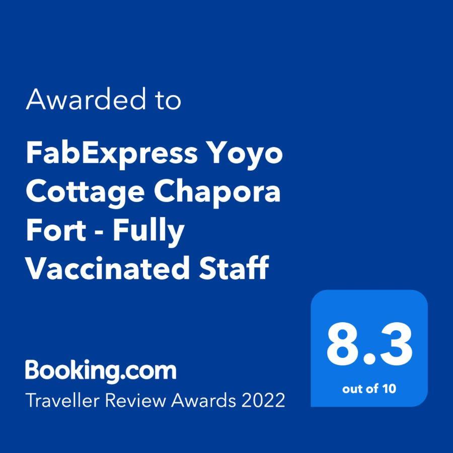 Fabhotel Yoyo Cottage With Pool - Nr Chapora Fort 바가토르 외부 사진